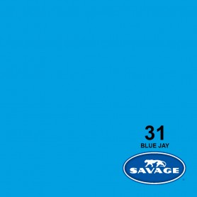 Fondo papel Savage 2,72m x 11m (107" x 36') - 31 Blue Jay