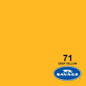Fondo papel Savage 1,35m x 11m (53" x 36') - 71 Deep Yellow - Amarillo Intenso