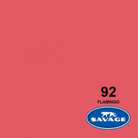 Fondo papel Savage 1,35m x 11m (53" x 36') - 92 Flamingo