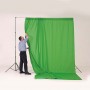 Manfrotto Chromakey - fondo cortina tela 3m x 3.5m (10' x 12') Verde