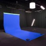 Manfrotto Chromakey - fondo cortina tela reversible 3m x 7m (10' x 24') Azul / Verde