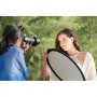 Manfrotto Reflector plegable 50cm (20") Sunfire/Blanco