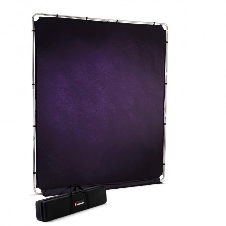 Manfrotto EzyFrame fondo Vintage 2 x 2,3m (6'7" x 7'5") Aubergine