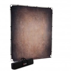 Manfrotto EzyFrame fondo Vintage 2 x 2,3m (6'7" x 7'5") Walnut