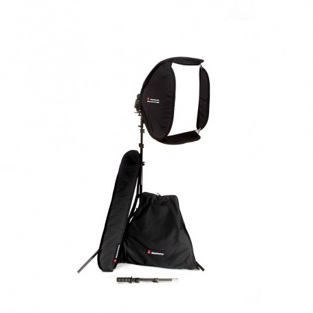 Manfrotto Ezybox Hotshoe Kit con ventana de luz 38 x 38cm