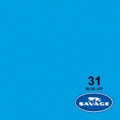 Fondo papel Savage 2,72m x 11m (107" x 36') - 31 Blue Jay