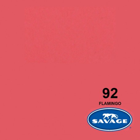 Fondo papel Savage 2,72m x 11m (107" x 36') - 92 Flamingo